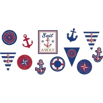 Party dekorace Dekorace - Námořnické obrázky