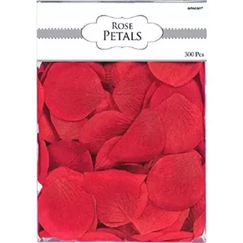 Konfeta Plátky růží červené