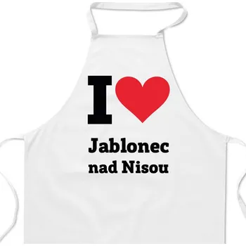 Kuchyňská zástěra Zástěra bílá - Jablonec nad Nisou