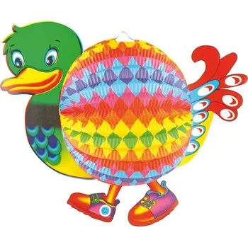 Party dekorace Lampion - kačenka barevná