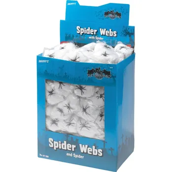 Karnevalový doplněk Mini pavučina s pavoukem