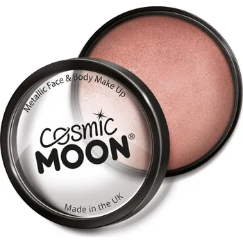 Karnevalový doplněk Barva na obličej a tělo Cosmic Moon-metalicky rose gold