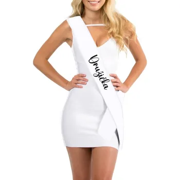 Party dekorace Šerpa Družička Světle modrá