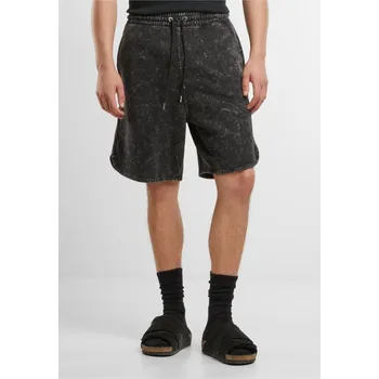 Washed Piped Shorts - black 3XL