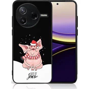 Vánoční dekorace VSECHNONAMOBIL 120945 MY ART Kryt s vánočním designem Xiaomi Poco F7 Pro LET IT SNOW (075)