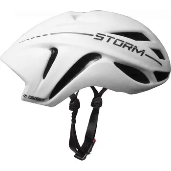 Cyklistická přilba Prilba GIST Storm biela varianta veľkosť S/M (52-58cm)