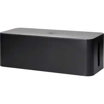 Organizér kabelů Černý organizér kabelů velikost L