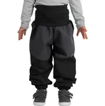 UNUO Batolecí softshellové kalhoty s beránkem 3 ROKY ČERNÁ|ŠEDÁ