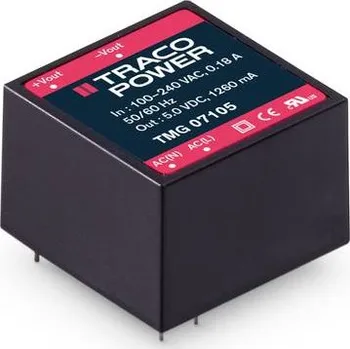spínaný zdroj TracoPower TMG 30103 AC/DC zdroj do DPS 3.3 V/DC 5 A 16.5 W