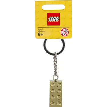 Stavebnice LEGO LEGO® 850808 Přívěsek na klíče se zlatou kostkou 2 x 4