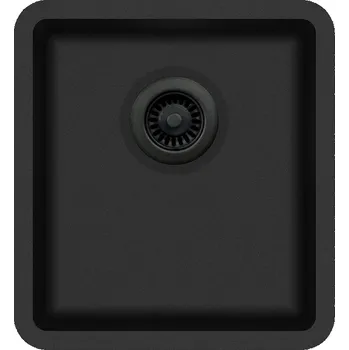 Nerezový dřez Dřez pod desku Helika ARCA SQA101 U černá edice