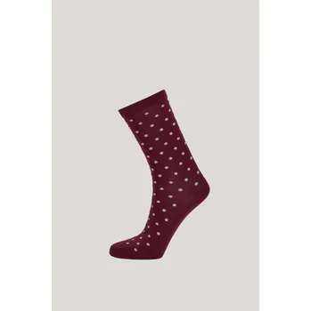 Dámské oblečení PONOŽKY GANT DOT SOCKS PLUMPED RED