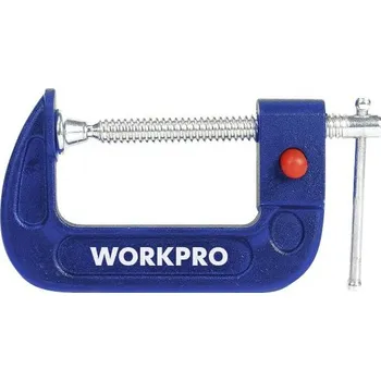 Truhlářská svěrka Rychloupínač WorkPro WP232022 Rozpětí (max.):75 mm Délka vyložení:75 mm