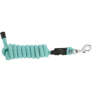 Vodítko pro psa Vodítko EQUITHEME Spring turquoise/white