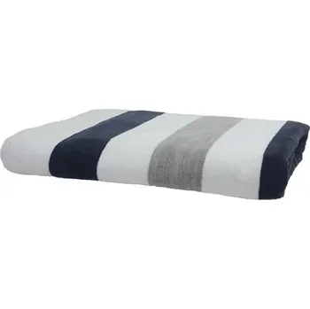 Ručník Ručník "Stripe" anthracite-light grey onesize