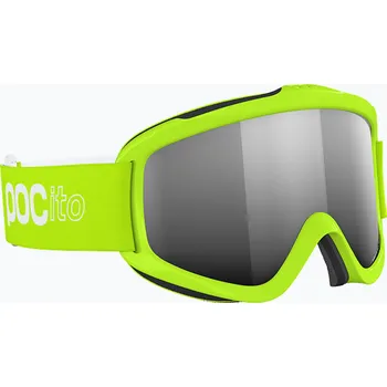 Sjezdové lyžování Dětské lyžařské brýle POC POCito Iris fluorescent yellow/green/partly sunny silver