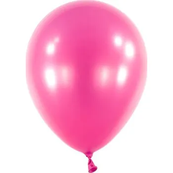 Balónek Latexové balónky 12 cm metalické, růžové, 100 ks