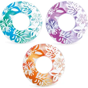 Plavecký kruh průměr 91 cm 3 barvy INTEX 59251 oranžový