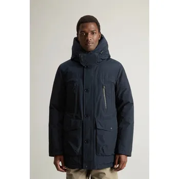 BUNDA WOOLRICH RAMAR ARCTIC PARKA MELTON BLUE