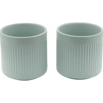 BREDEMEIJER Skagen Čajový hrnek, světle modrý, sada 2 ks, objem: 0,30 litru, výška: 110 mm