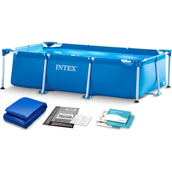 Bazén Zahradní bazén s konstrukcí 260 x 160 x 65 cm 2v1 INTEX 28271
