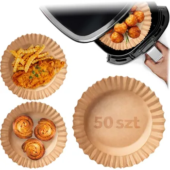 Pečicí papír Papír na pečení v fritéze 20 cm Berdsen - 50 ks