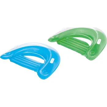 Plážová židle s madly a držáky na nápoje 152 x 99 cm Bestway 43118 zelená