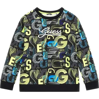 Chlapecká mikina Dětská Mikina GUESS LS ACTIVE TOP L3BQ10KAD73-P21O – Multicolor 8