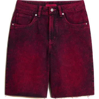 Džínové kraťasy VANS Sirelle Over-Dyed Cut-Off Jorts CHERRIES JUBILEE - 22