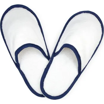 Froté pantofle Slippers white-navy 38/40