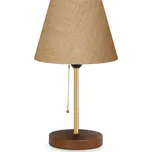 Béžová stolní lampa s textilním stínidlem (výška 14 cm) Mardin – Opviq lights ID_1780716