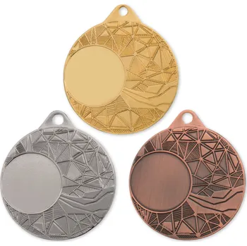 Medaile na emblém, 50 mm, zlatá