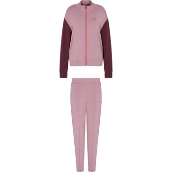 Dámská tepláková souprava EA7 Tennis Pro - dusty orchid/bordeau Fialový (L)