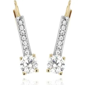 Náušnice Zlatnictví U Kostela Zlaté náušnice se zirkony 2278bž 1211108096