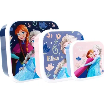Svačinový box SADA 3 KS BOX NA SVAČINU FROZEN Va 785-00423 Velikost: uni