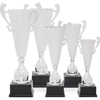 Pohár EXKLUZIV, výška 47 cm, stříbrný