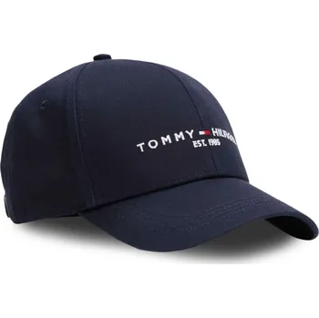 Kšiltovka Tmavě modrá kšiltovka Tommy Hilfiger Established Desert Sky - Tommy Hilfiger