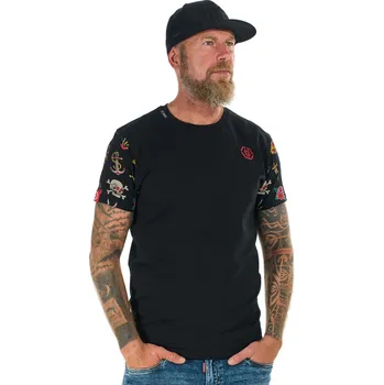 Pánské tričko Pánské triko TATTOO II BLACK / 5XL