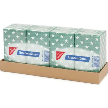 Papírový kapesník G&G Papírové kapesníky v boxu 4-vrstvé, 24x100 ks- VÝHODNÉ BALENÍ - originál z Německa