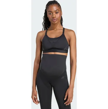 Podprsenka ADIDAS Podprsenka Powerimpact Luxe Medium-Support Maternity 3XL ČERNÁ|ŠEDÁ