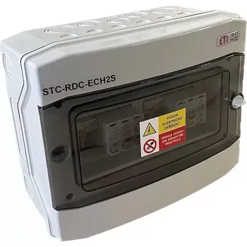 Rozvaděč Rozváděč STC-RDC-ECH pro dva nezávislé stringy IP65, průhledná dvířka