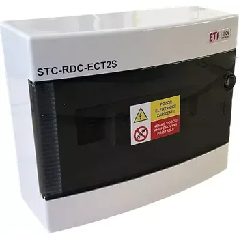 Rozvaděč Rozváděč STC-RDC-ECT pro dva nezávislé stringy IP40, průhledná dvířka
