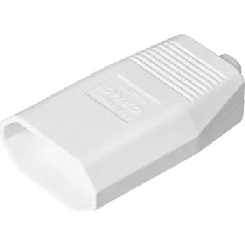 Elektrická zásuvka ORNO Bílá plochá zásuvka 2,5 A bez uzemnění