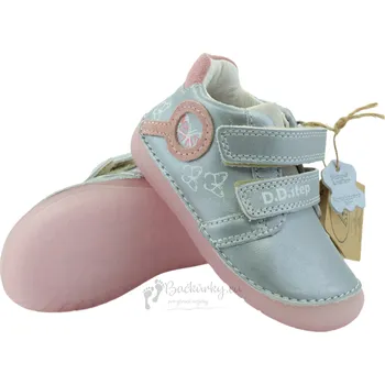 Chlapecké polobotky Dětské celoroční barefoot boty D.D.Step S070-52838 Dark Grey - vel. 22