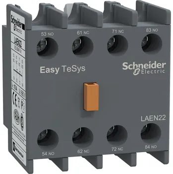 Stykač SCHNEIDER ELECTRIC SCHNEIDER Easy TeSys LAEN22 Blok pomocných kontaktů, 2Z+2V LAEN22