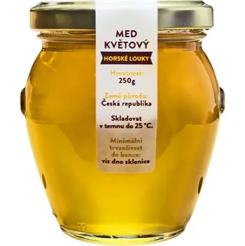 Med květový "Horské louky", český 250 g