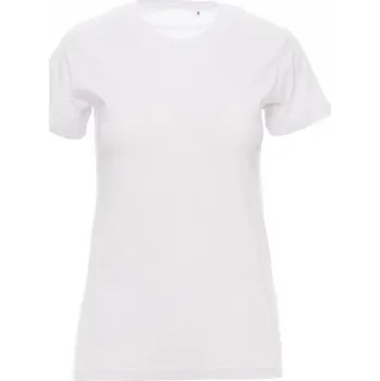 Dámské tričko Payperwear Bavlněné dámské triko Free s vyztužovací páskou pro vyšší odolnost a pohodlí Barva: Bílá, Velikost: L