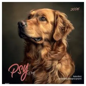 Kalendář Kalendarz 2026 ścienny albumowy 30x30cm Psy