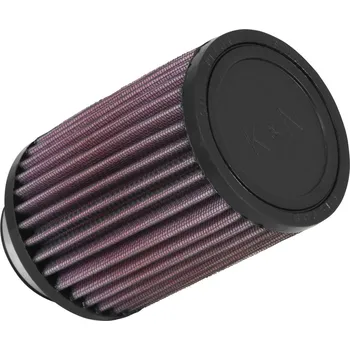 K&N univerzální kulatý filtr se vstupem 52 mm a výškou 127 mm, gumový vrchlík