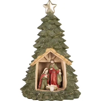 Vánoční dekorace Clayre & Eef - Vánoční dekorace s LED osvětlením CHRISTMAS TREE 6PR5404